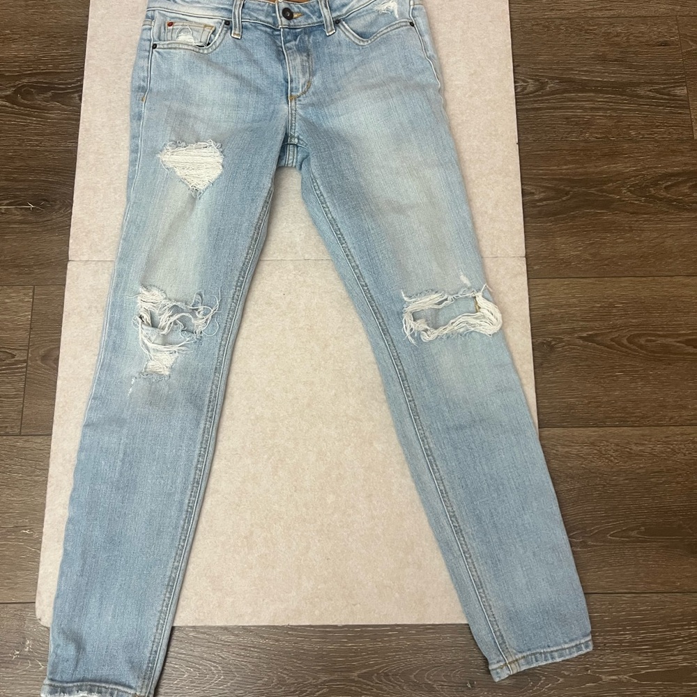 Joe’s Jeans Skinny Ankle Distressed Light Wash Size 27 - Picture 11 of 11